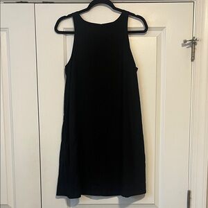 Abercrombie Linen-blend Black Small TALL dress